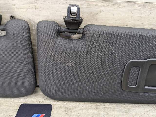 18-24 OEM BMW G01 G02 F97 X3 X4 Left Driver Right Passenger Side Sun Visor Black