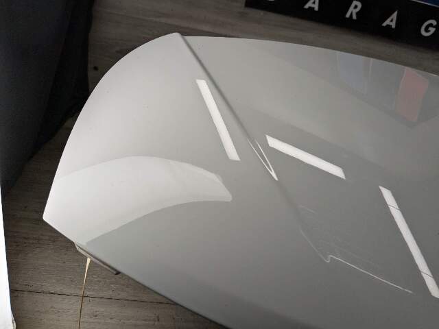 16-22 OEM BMW F48 X1 Rear Tailgate Liftagte Trunk Roof Upper Wing Spoiler White