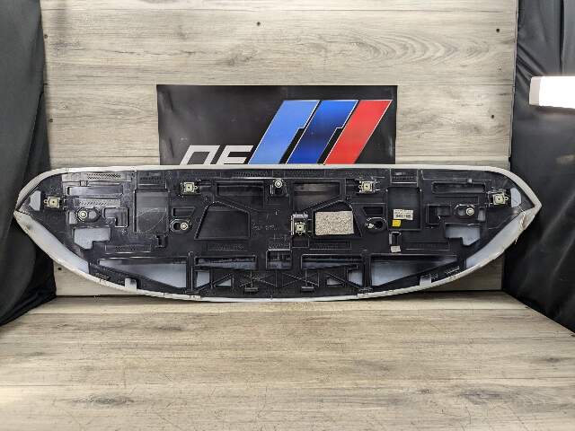 16-22 OEM BMW F48 X1 Rear Tailgate Liftagte Trunk Roof Upper Wing Spoiler White