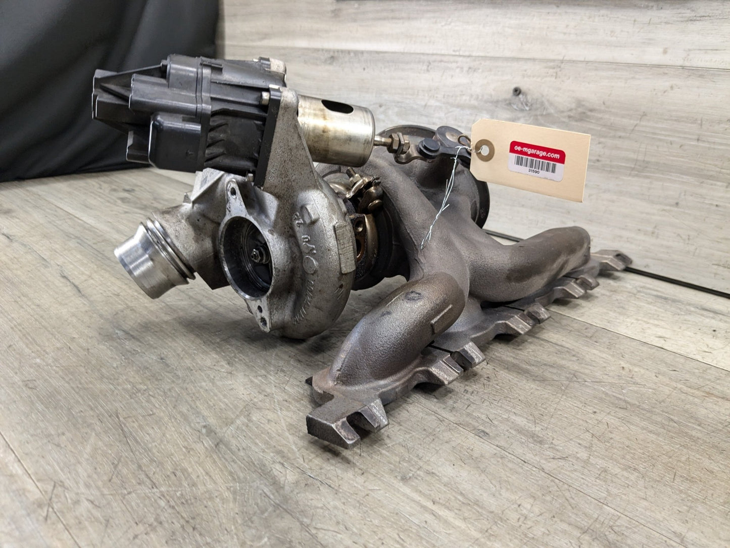 16-20 OEM BMW F39 F48 X1 X2 B46O Turbo Charger w Exhaust Manifold 94k