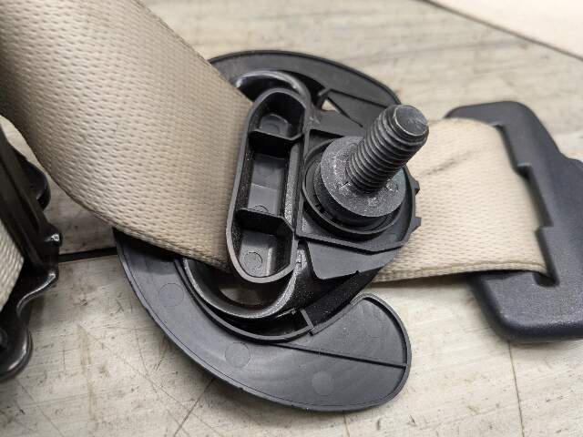 14-18 OEM BMW F15 X5 Rear Right Passenger Seatbelt Seat Belt Retractor Beige