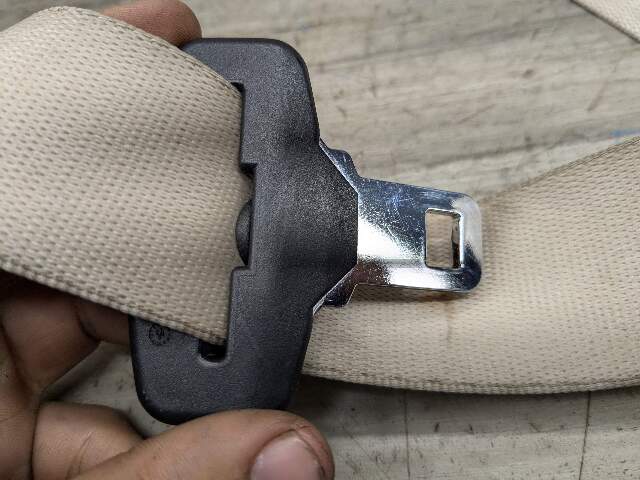 14-18 OEM BMW F15 X5 Rear Right Passenger Seatbelt Seat Belt Retractor Beige