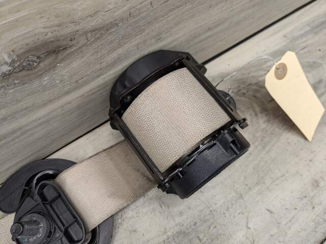 14-18 OEM BMW F15 X5 Rear Right Passenger Seatbelt Seat Belt Retractor Beige