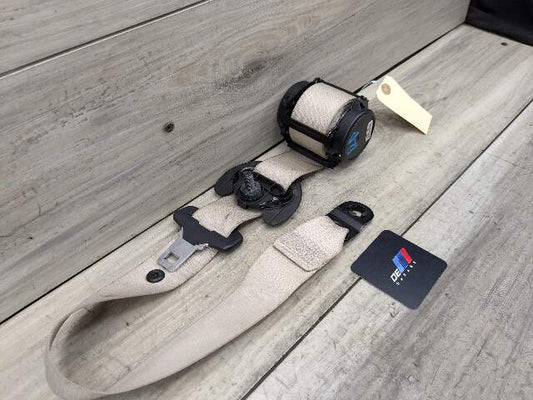 14-18 OEM BMW F15 X5 Rear Right Passenger Seatbelt Seat Belt Retractor Beige