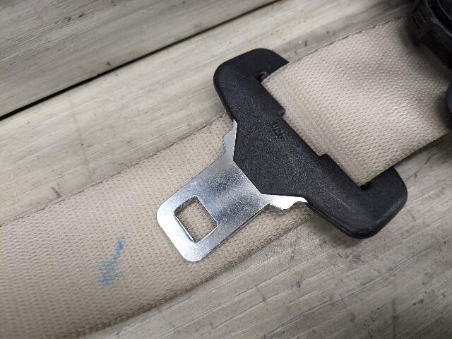 14-18 OEM BMW F15 X5 Rear Left Driver Side Seatbelt Seat Belt Retractor Beige