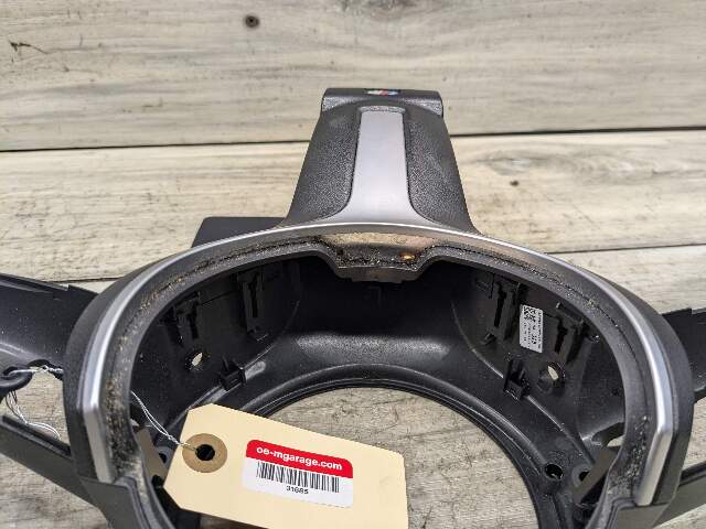 14-19 OEM BMW F15 F16 X5 X6 M SPORT Steering Wheel Trim Bezel Cover