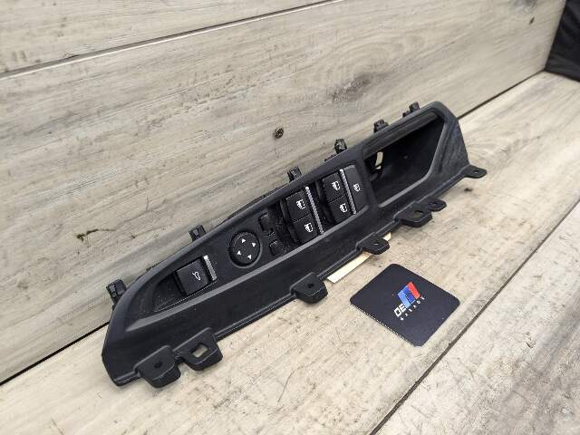 14-19 OEM BMW F15 X5 F16 X6 Front Driver Master Window Glass Lifter Switch