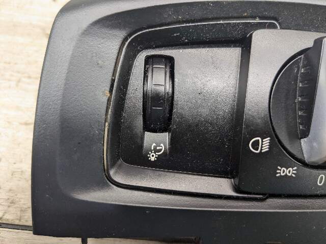 OEM BMW F15 F16 F85 F86 X5 X6 Headlight Switch Control Panel Light Module BLACK
