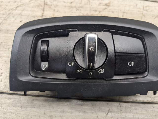 OEM BMW F15 F16 F85 F86 X5 X6 Headlight Switch Control Panel Light Module BLACK
