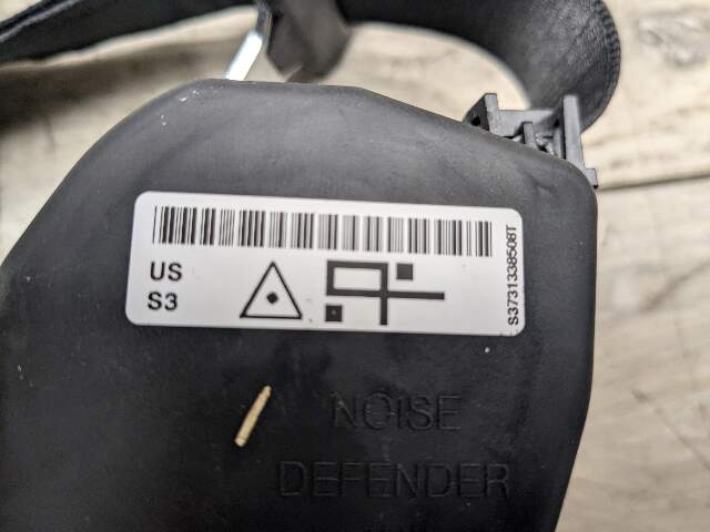 16-22 OEM BMW F48 X1 Rear Left Driver Side Seatbelt Seat Belt Retractor Black