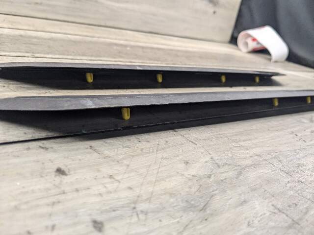 16-23 OEM BMW F39 F48 X1 X2 Front Door Sill Cover Trim Sill Kick Plate PAIR
