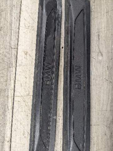 16-23 OEM BMW F39 F48 X1 X2 Front Door Sill Cover Trim Sill Kick Plate PAIR