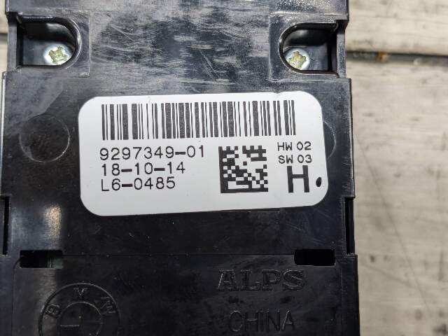 14-19 OEM BMW F15 F16 F85 X5 X6 Front Left Driver Master Window Glass Switch