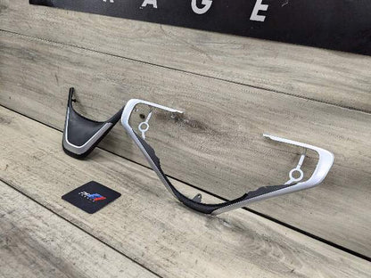 *NOTE* 16-23 OEM BMW F39 F48 X1 X2 Steering Wheel Trim Bezel Chrome Cover