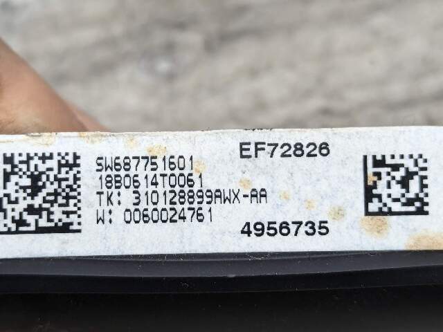 *NOTE* 16-23 OEM BMW F39 F48 X1 X2 Steering Wheel Trim Bezel Chrome Cover