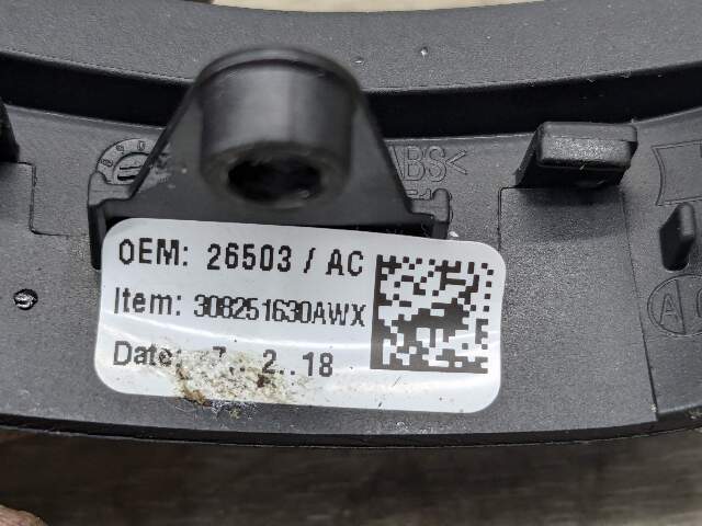 *NOTE* 16-23 OEM BMW F39 F48 X1 X2 Steering Wheel Trim Bezel Chrome Cover