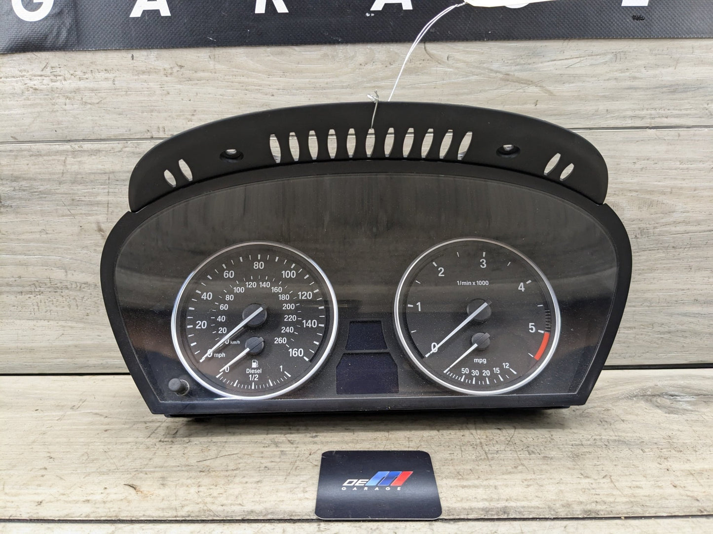 09-11 OEM BMW E70 E71 X5 X6 DIESEL Speedometer Instrument Gauge Cluster