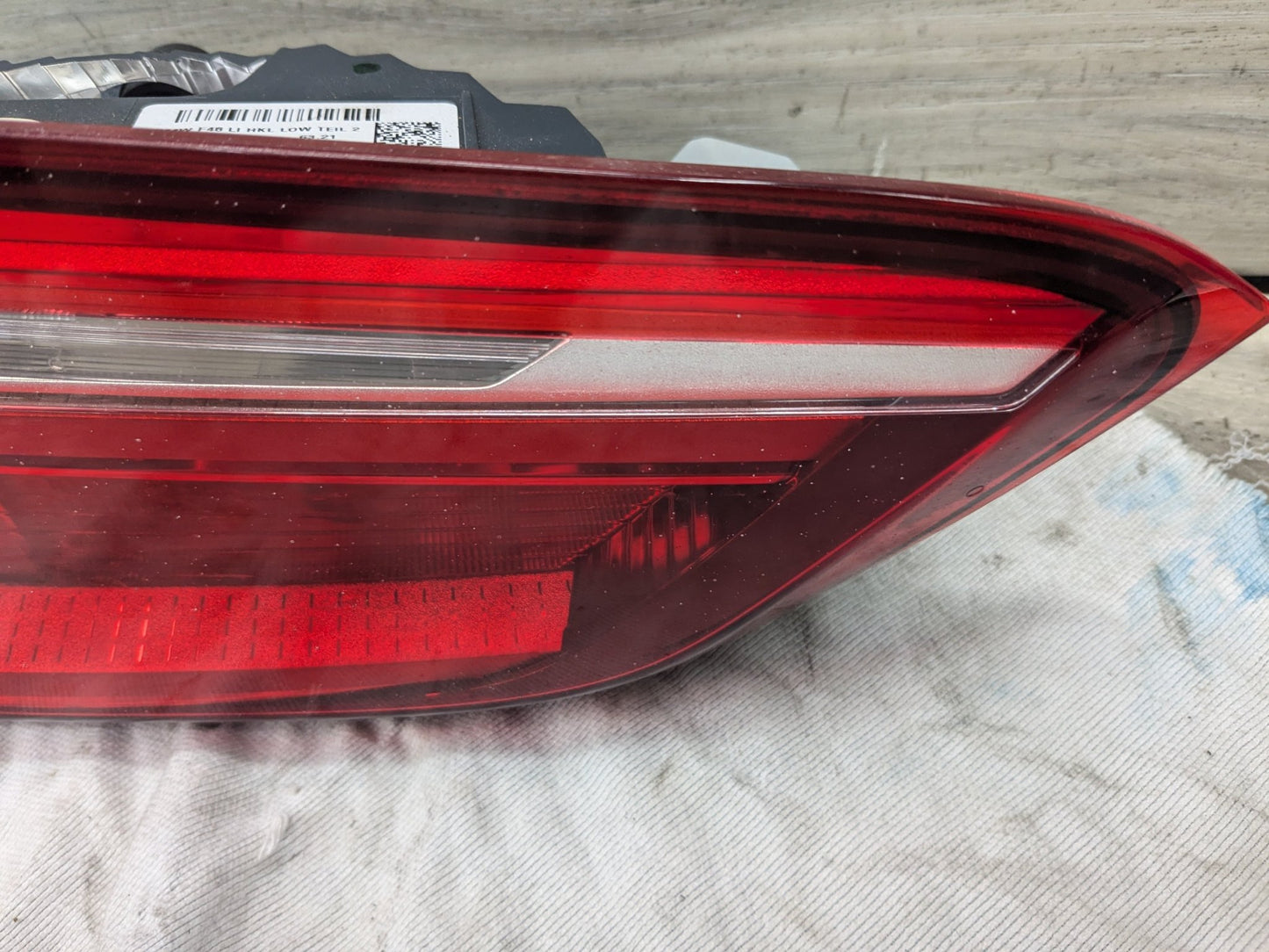 16-19 OEM BMW F48 X1 PRE LCI Rear Right Left Driver Side Inner Trunk Tail Light