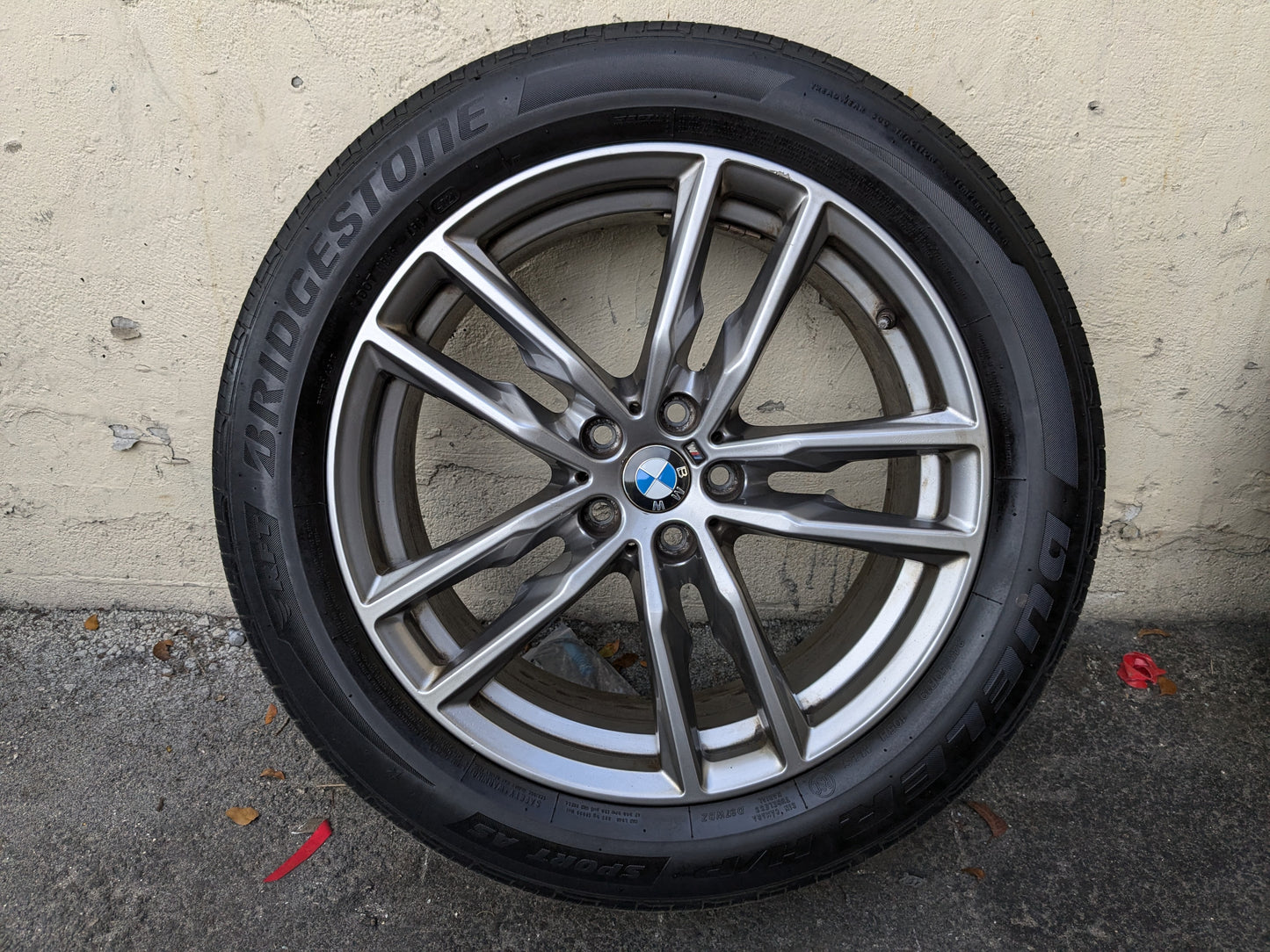 OEM BMW G01 G02 X3 X4 Wheel Rim 19x7.5" ET32 LM Rad Doppelspeiche Style 698M