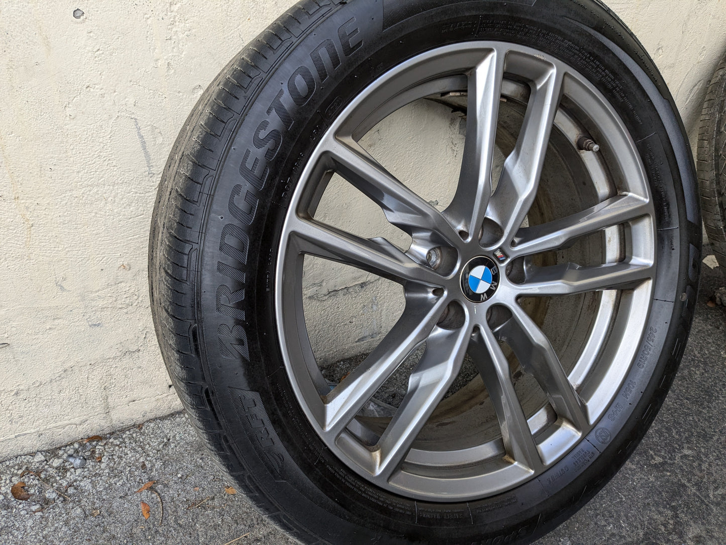 OEM BMW G01 G02 X3 X4 Wheel Rim 19x7.5" ET32 LM Rad Doppelspeiche Style 698M