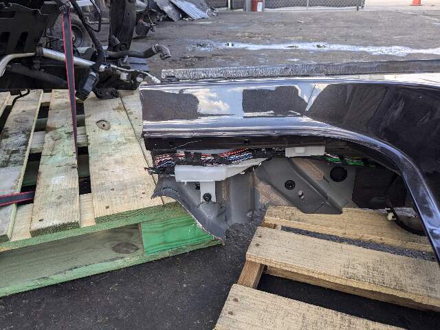 18-24 OEM BMW F97 G01 X3 X3M Left Driver Side B Pillar Door Body Cut Structure