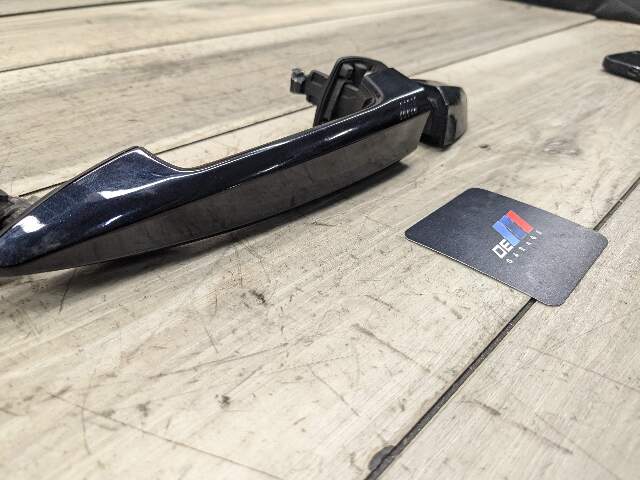 14-19 OEM BMW F15 F85 F86 X5 X6 COMFORT ACCESS Rear LEFT Door Handle Black