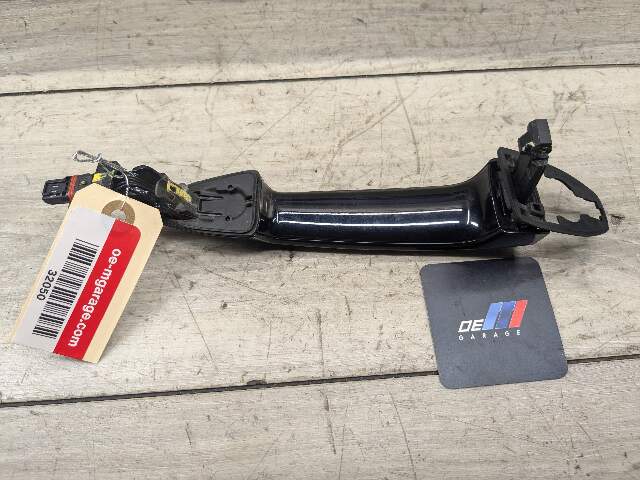 14-19 OEM BMW F15 F85 F86 X5 X6 COMFORT ACCESS Rear LEFT Door Handle Black