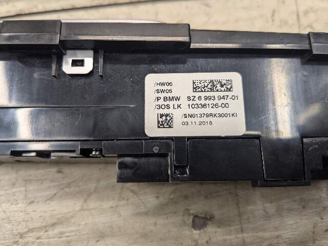 18-24 OEM BMW G01 G02 X3 X4 Switch Sport Comfort Operating Unit Center Console