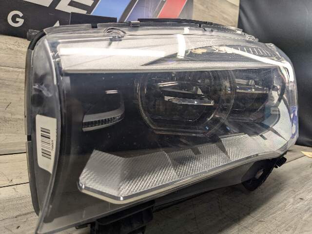 14-15 OEM BMW F15 F85 F86 X5 X5M Left Driver Adaptive LED Headlight + Modules