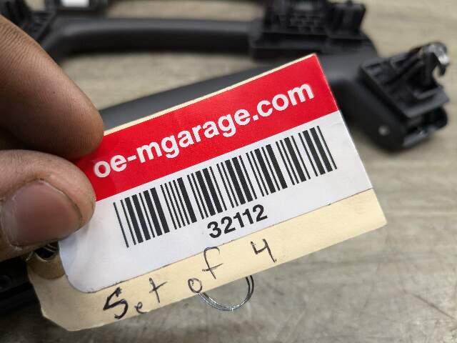 16-23 OEM BMW F39 F48 X1 X2 Interior Roof Top Grab Handle Black SET (4)