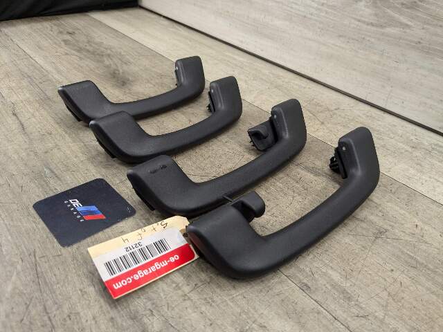 16-23 OEM BMW F39 F48 X1 X2 Interior Roof Top Grab Handle Black SET (4)