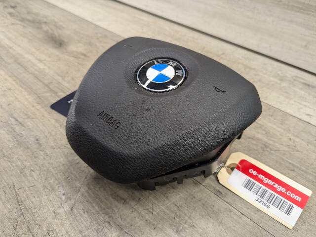 14-19 OEM BMW F15 F16 X5 X6 Front Driver Steering Wheel Airbag Air Bag Black