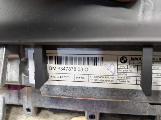 14-19 OEM BMW F15 F16 F85 F86 X5 X6 NBT Central Information Display Screen 10.25