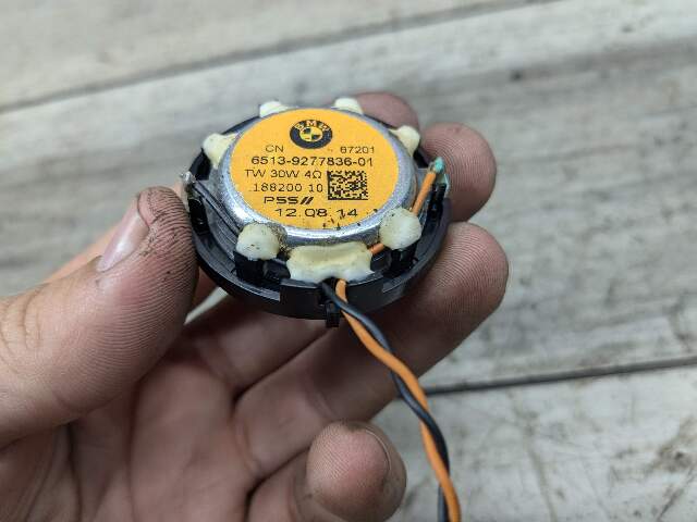 14-19 OEM BMW F15 F16 F85 F86 X5 X6 X5M X6M Top Hifi Tweeter Audio Speaker