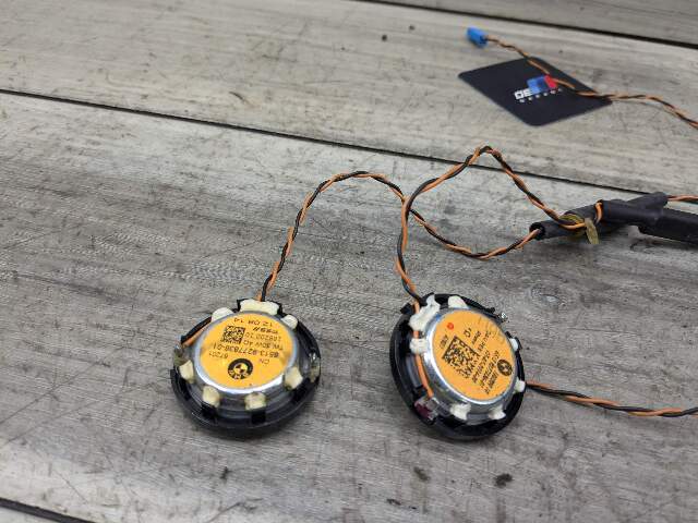 14-19 OEM BMW F15 F16 F85 F86 X5 X6 X5M X6M Top Hifi Tweeter Audio Speaker PAIR