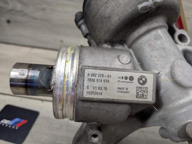 16-19 OEM BMW G11 G12 740 750 RWD Electric Power Steering Gear Rack & Pinion