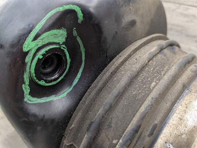 *NOTE* OEM BMW G11 G12 740i RWD FRONT Left Driver Air Suspension Shock Absorber