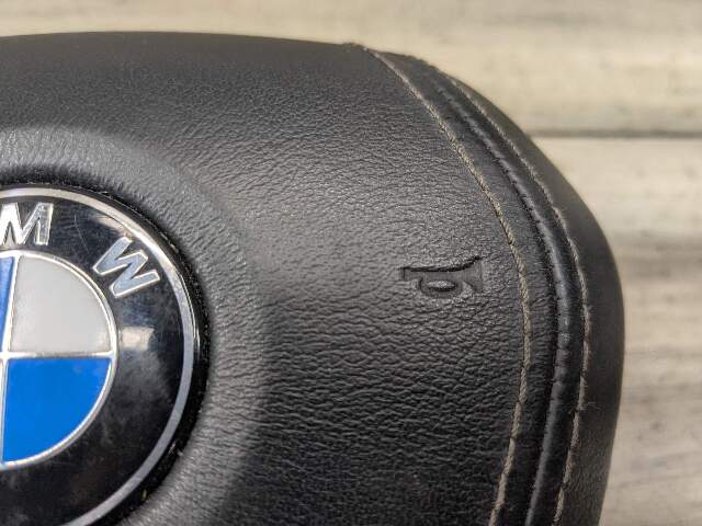 OEM BMW G11 G12 G14 G16 Front Driver Black Leather Steering Wheel Airbag Air Bag