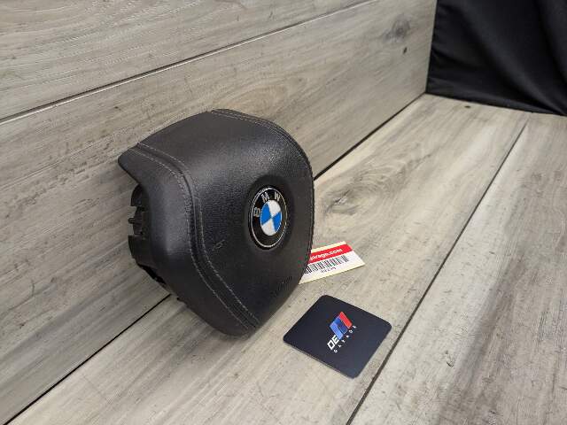 OEM BMW G11 G12 G14 G16 Front Driver Black Leather Steering Wheel Airbag Air Bag