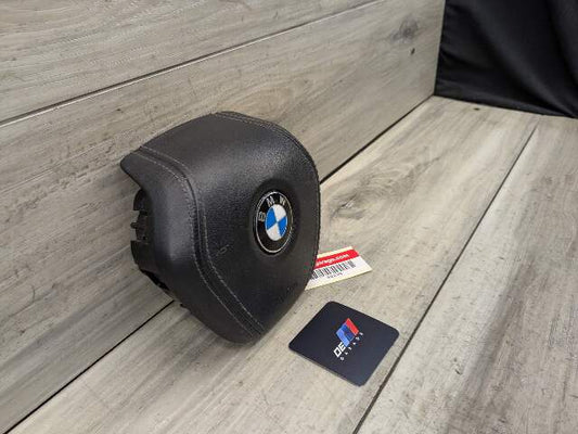 OEM BMW G11 G12 G14 G16 Front Driver Black Leather Steering Wheel Airbag Air Bag