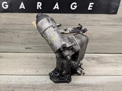09-11 OEM BMW E90 335d M57 3.0 Diesel Engine Motor Oil Filter Cooler Housing