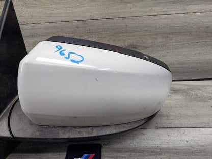 10-13 OEM BMW E70 X5M Left Side Power Folding Mirror Assembly Camera White
