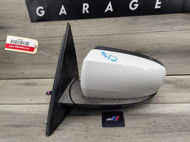 10-13 OEM BMW E70 X5M Left Side Power Folding Mirror Assembly Camera White