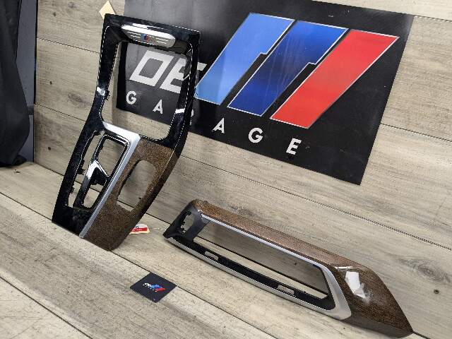 OEM BMW G01 G02 F97 F98 X3 X4 Dash Panel Central Console Wood Trim Cover Bezel