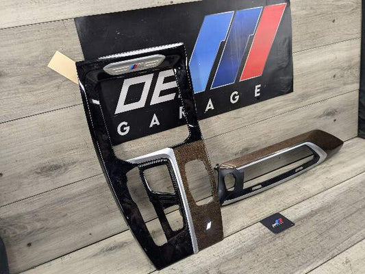 OEM BMW G01 G02 F97 F98 X3 X4 Dash Panel Central Console Wood Trim Cover Bezel