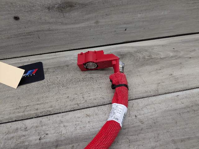 18-24 OEM BMW G01 G02 F98 X3 X4 Battery Plus Pole Terminal Positive Red Cable
