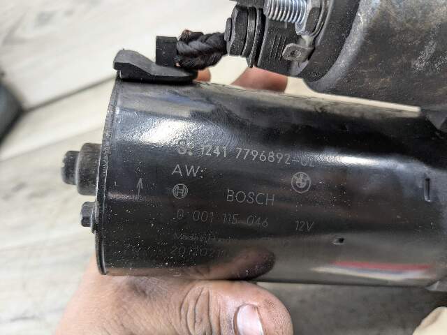 OEM BMW F23 F30 F32 F33 G20 G30 Engine Starter M57N2 Motor Bosch
