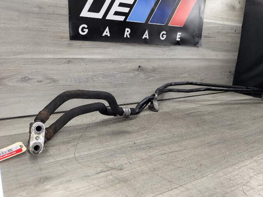 09-13 OEM BMW E70 X5 Diesel M57Y Transmission Oil Cooler Inlet Outlet Pipe Hose