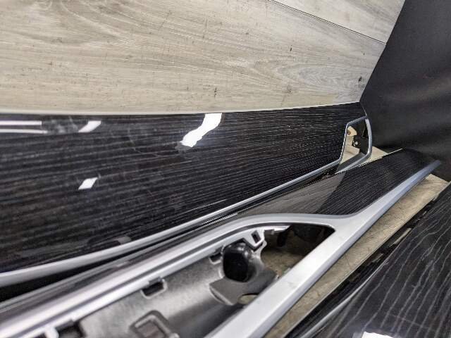 *NOTE* 16-19 OEM BMW G11 G12 740 750 Center Console Dash Door Trim Wood SET