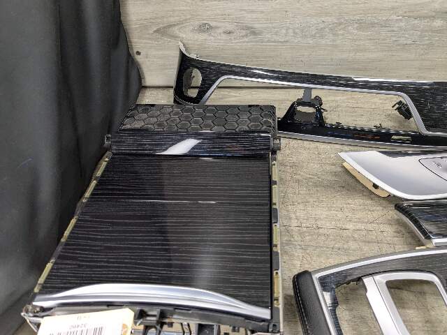 *NOTE* 16-19 OEM BMW G11 G12 740 750 Center Console Dash Door Trim Wood SET